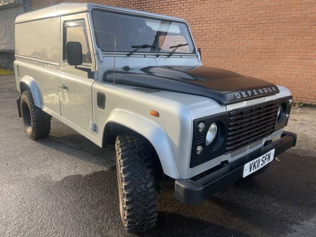 Land Rover Defender 2.4 Hard Top TDCi Four Wheel Drive Diesel Silver